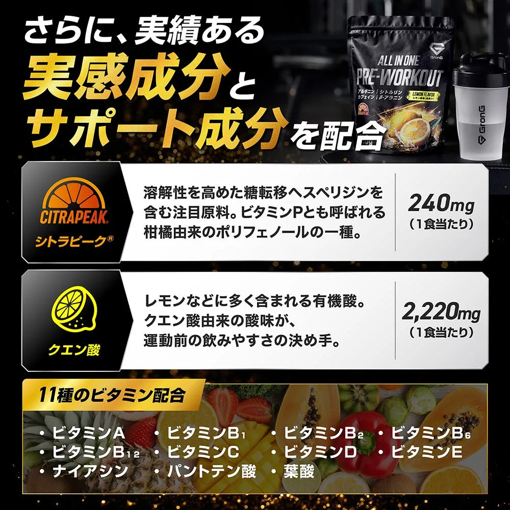 実績ある実感成分とサポート成分を配合
