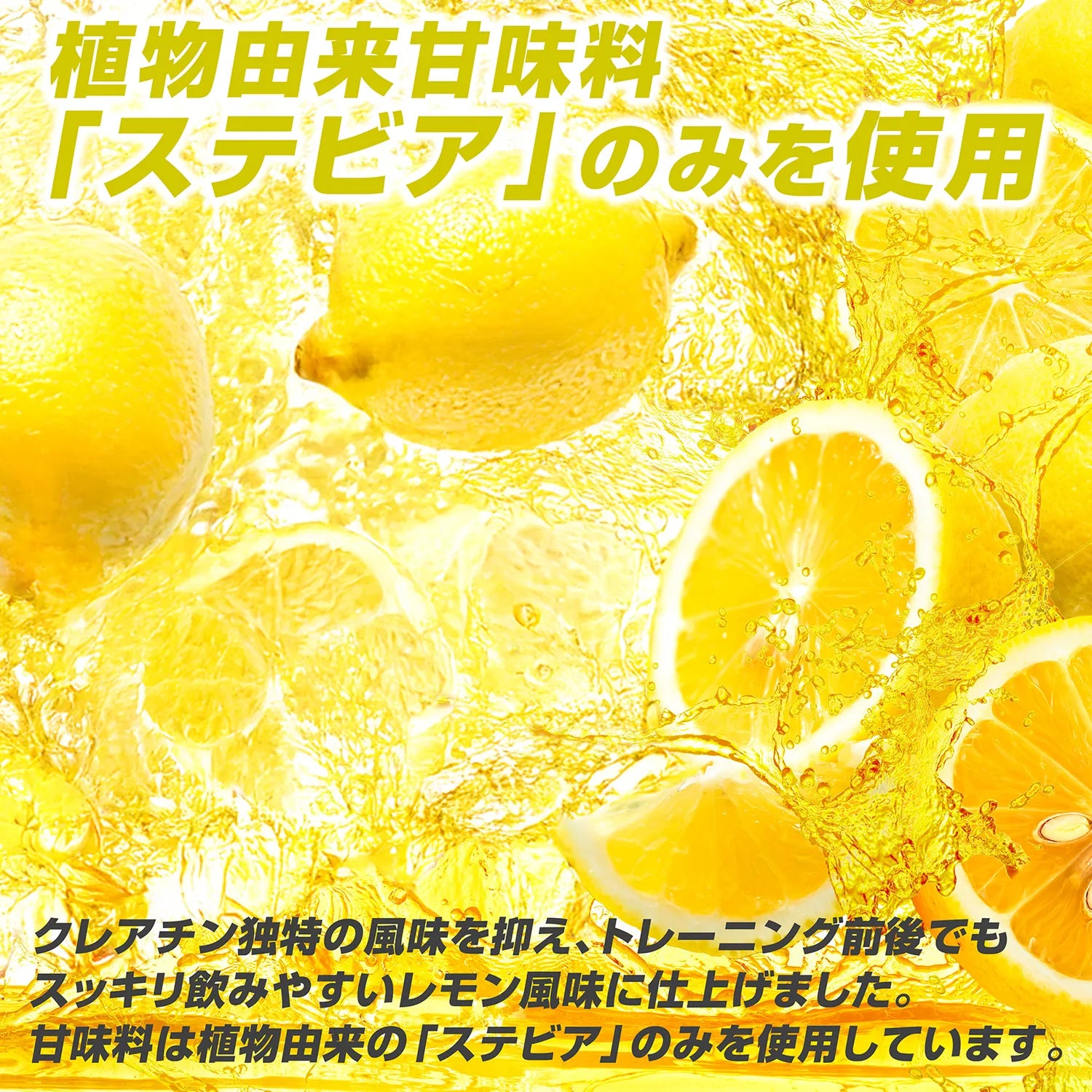 クレアチン モノハイドレート パウダー レモン風味 500g