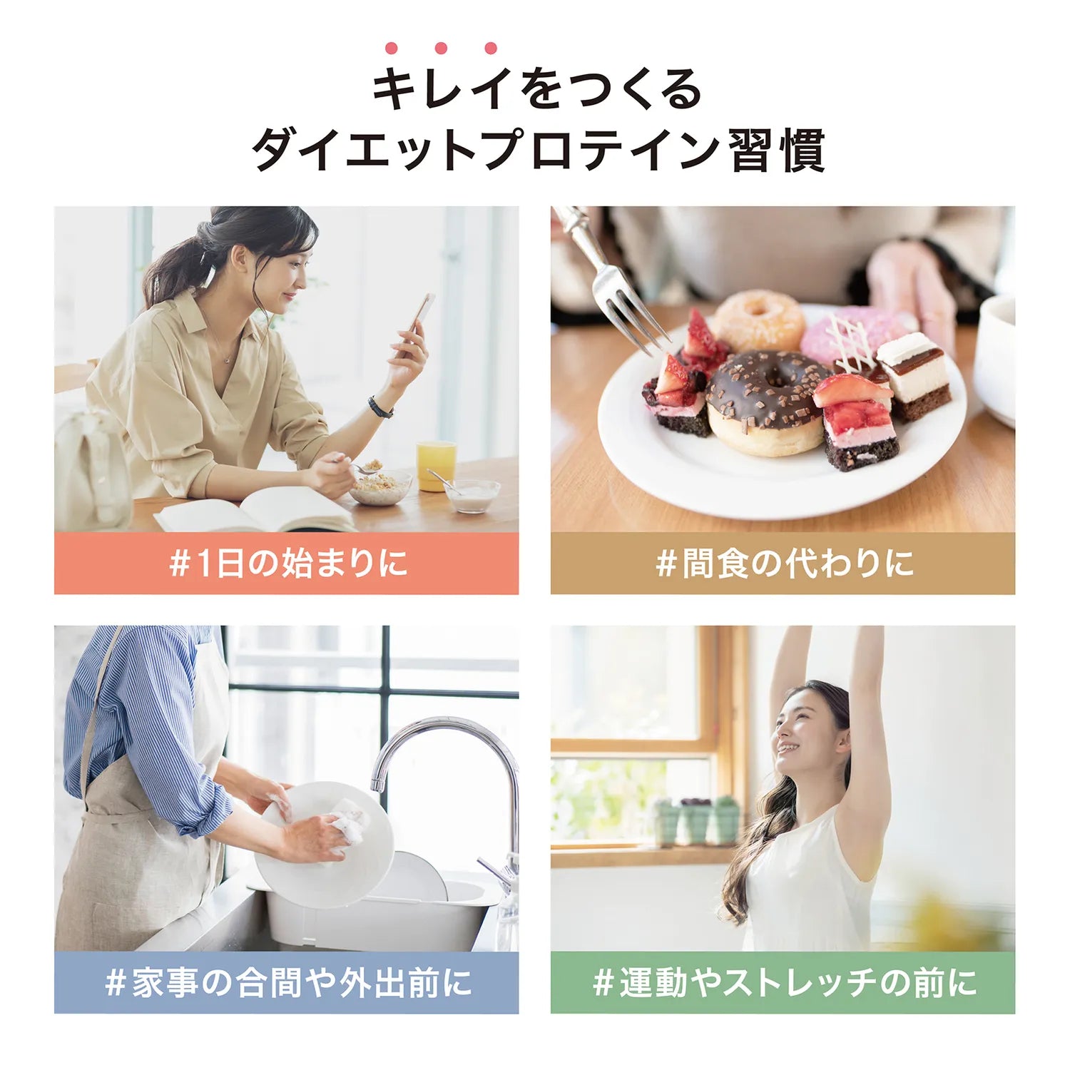 キレイをつくるダイエットプロテイン習慣
