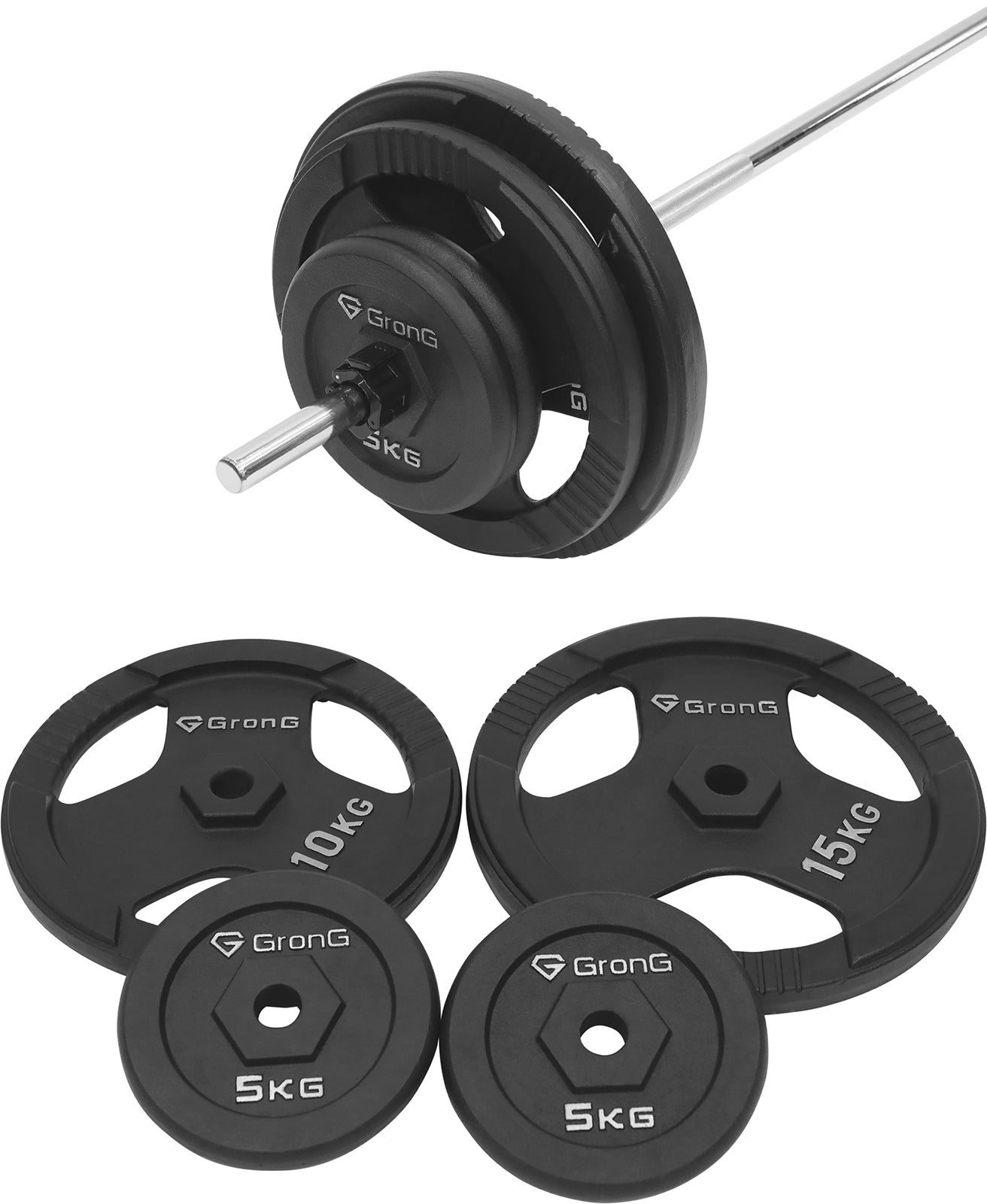 アイアンバーベルセット ラバーなし