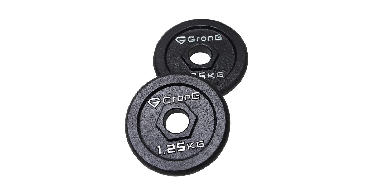 ダンベルプレート　75kg TIGORA ティゴラ 可変式 マッスル ダンベル プレート 1.25Kg 2個
