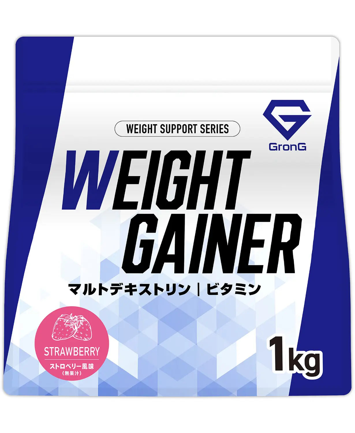 ウエイトゲイナープロテイン 1㎏ ストロベリー風味