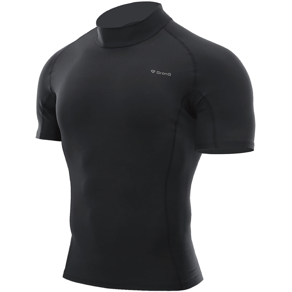 コンプレッションウェア 半袖 ハイネック