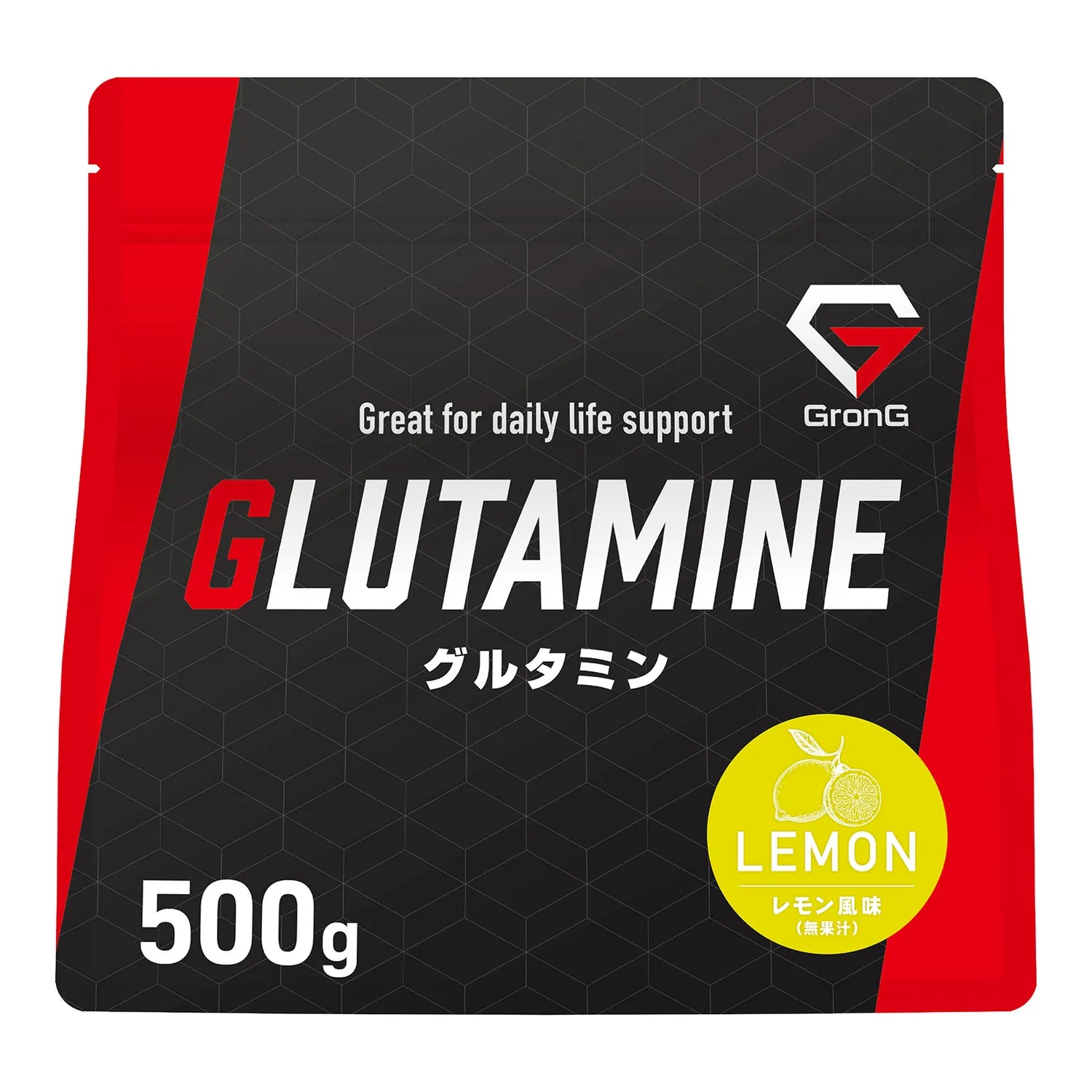 グルタミン パウダー レモン風味 500g