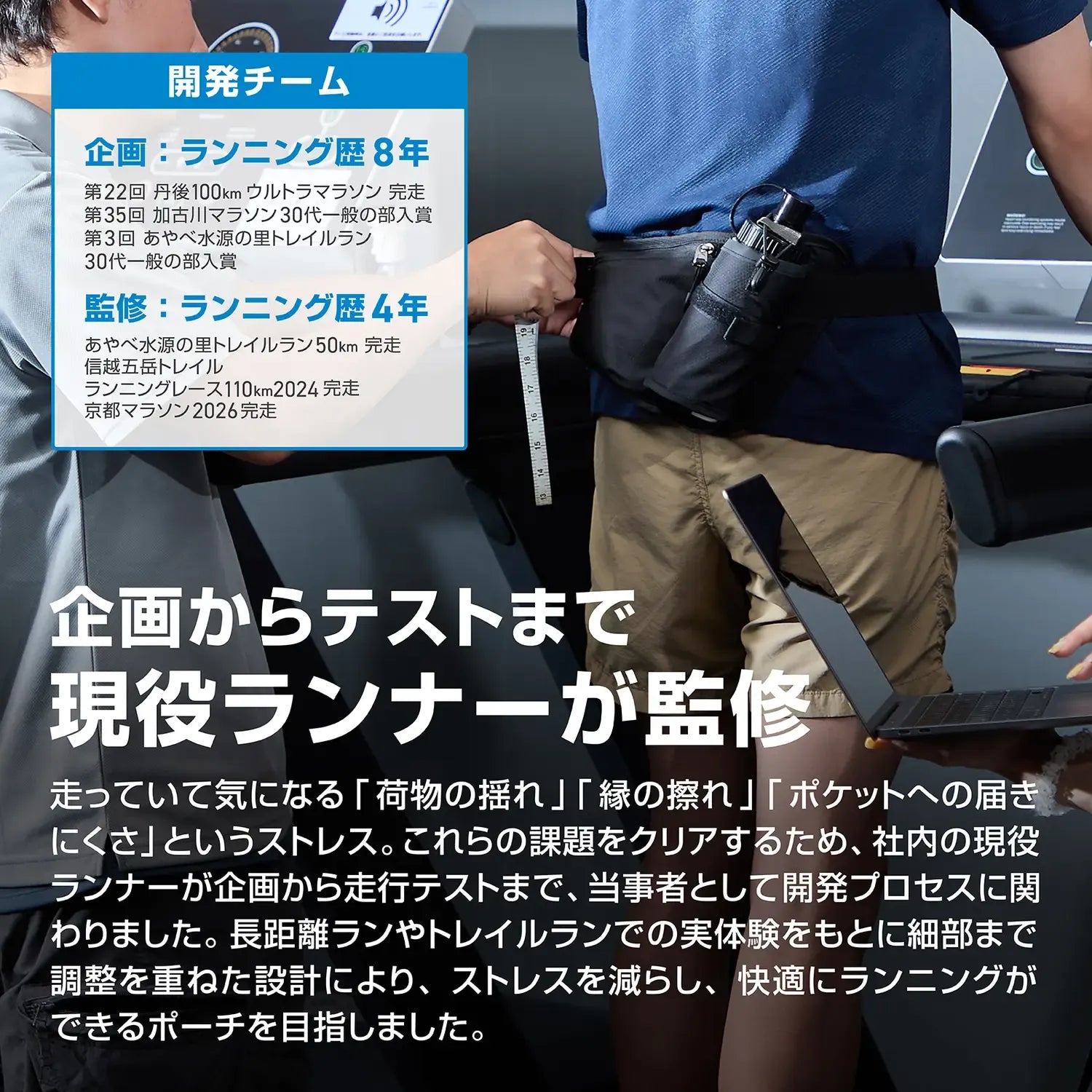 ランニングポーチ Fit-in Pouch