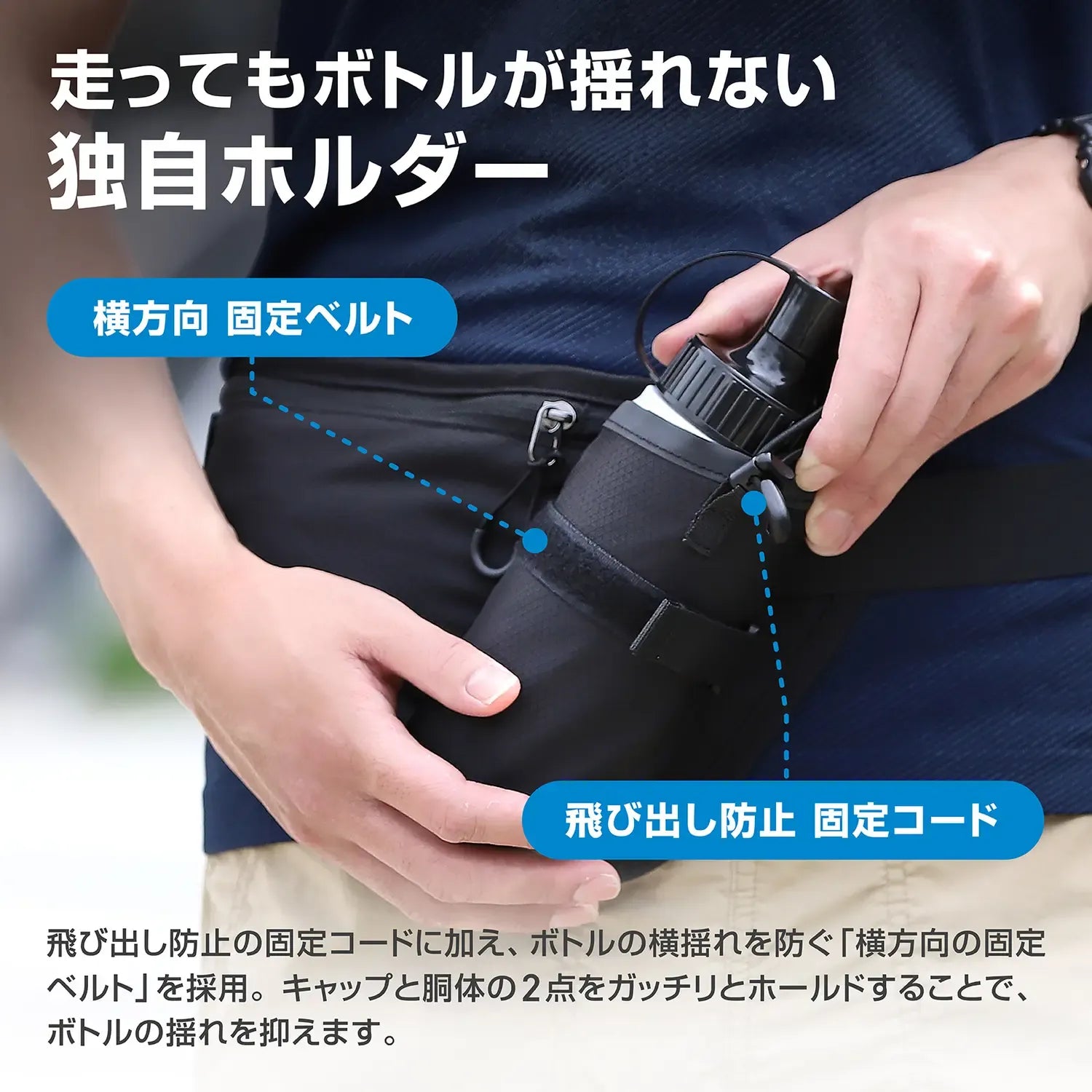 ランニングポーチ Fit-in Pouch
