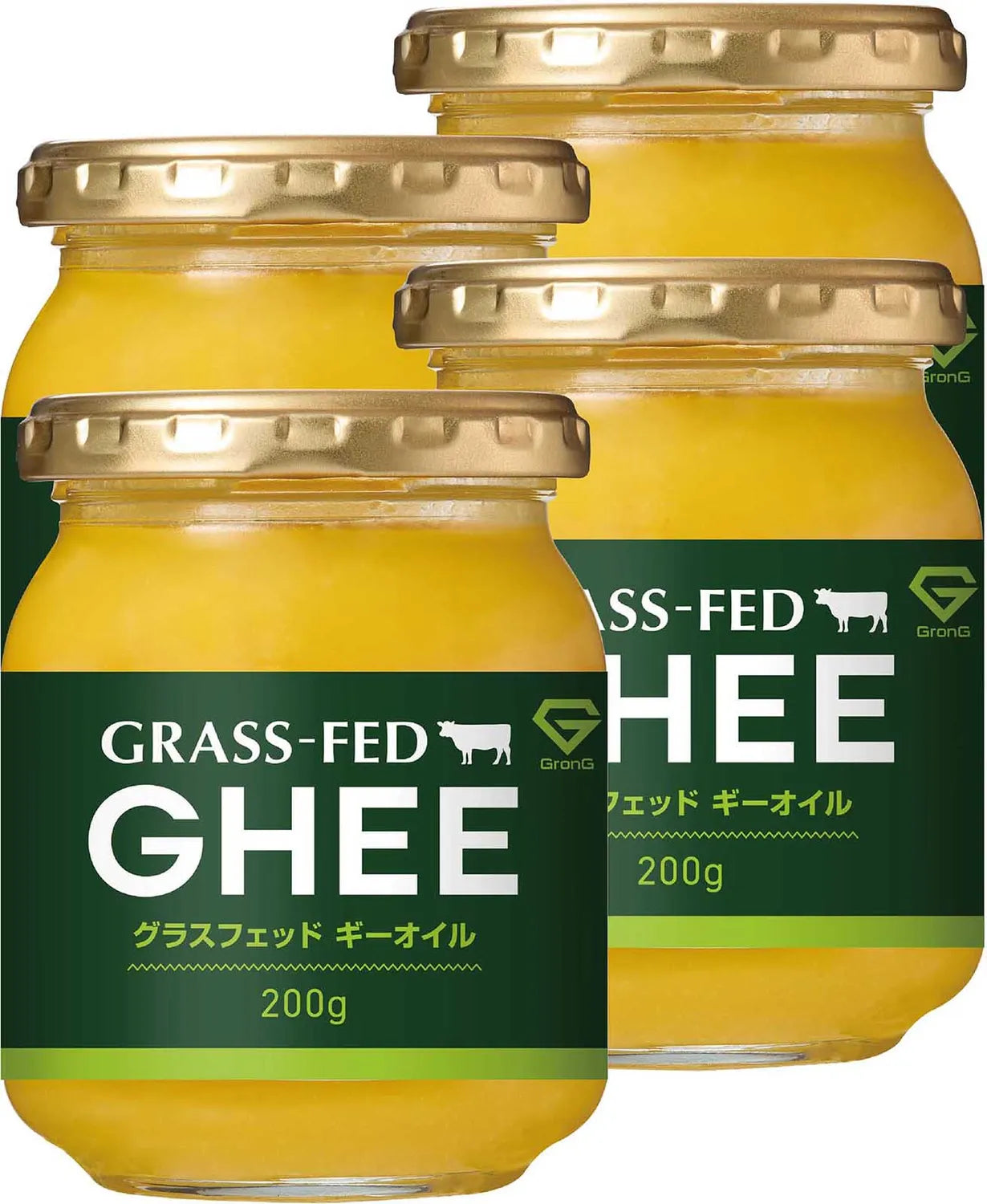 グラスフェッド ギ―オイル　4個セット