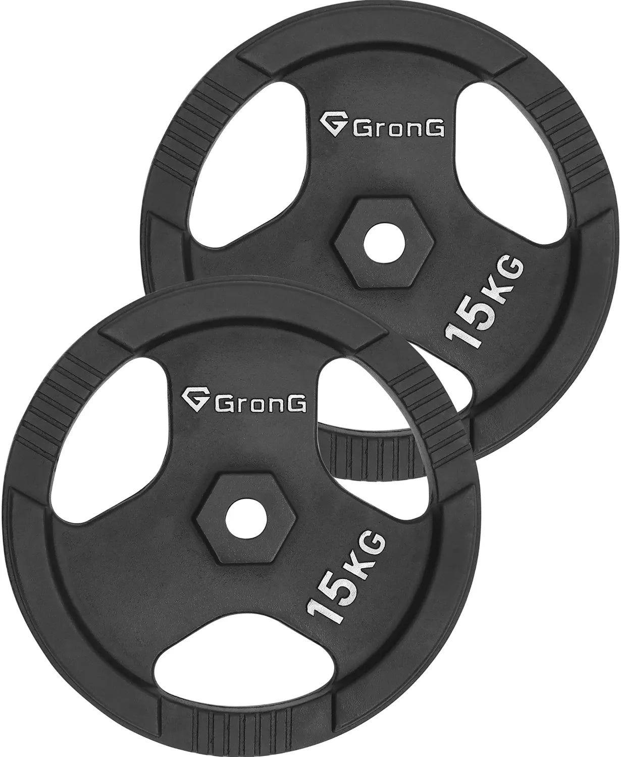 アイアンダンベル プレート - 15kg×2個
