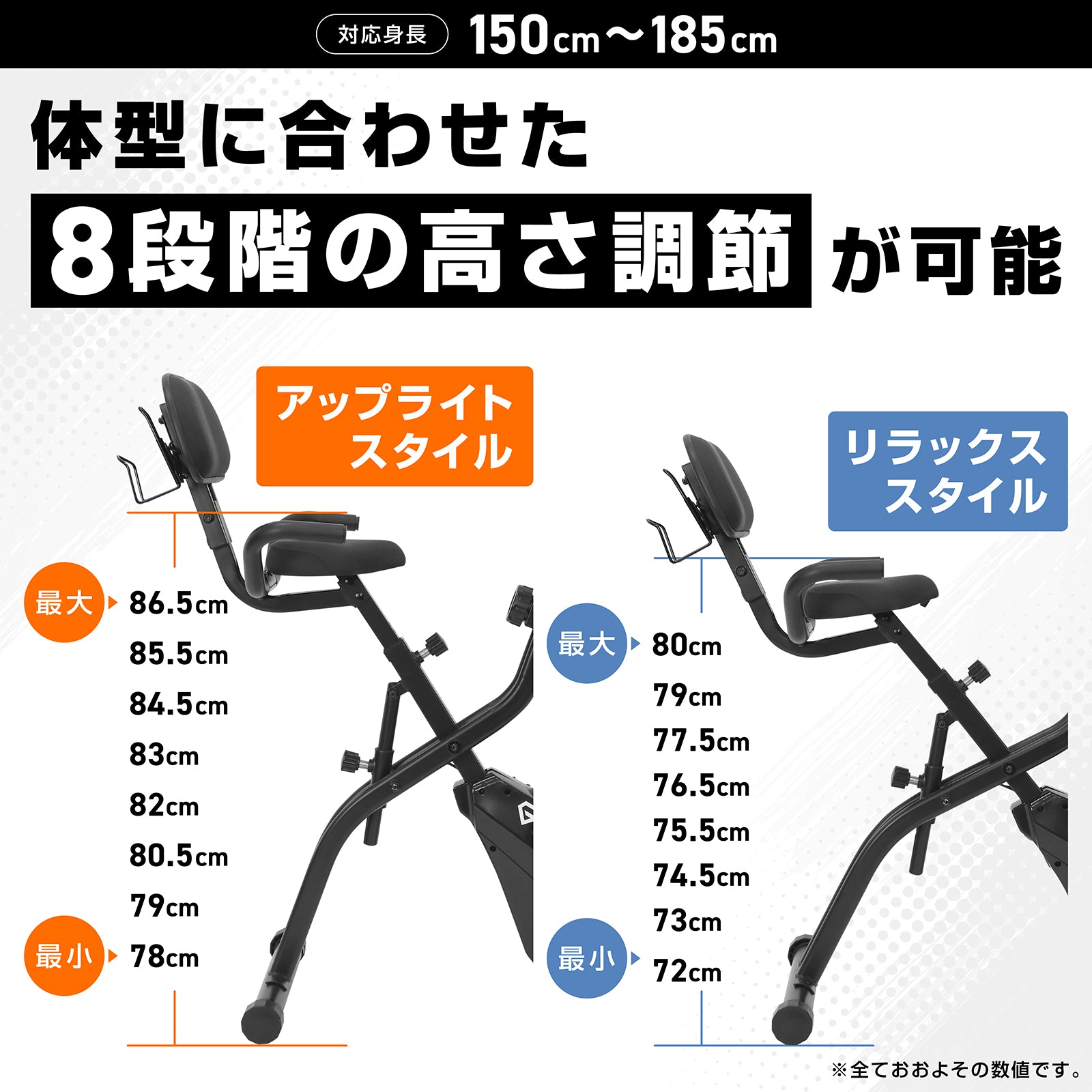 フィットネスバイク 折りたたみ式