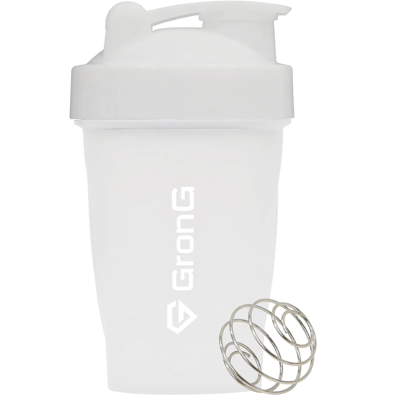 プロテインシェイカー400ml ホワイト