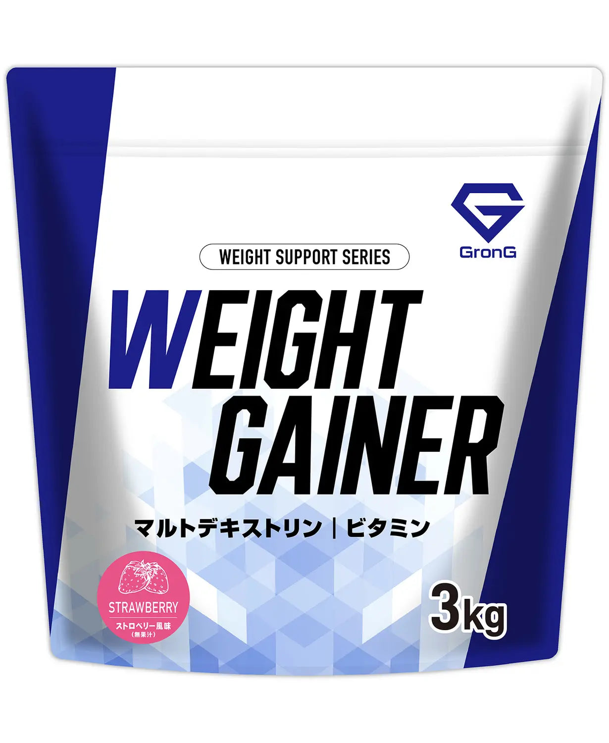 ウエイトゲイナープロテイン 3㎏ ストロベリー風味